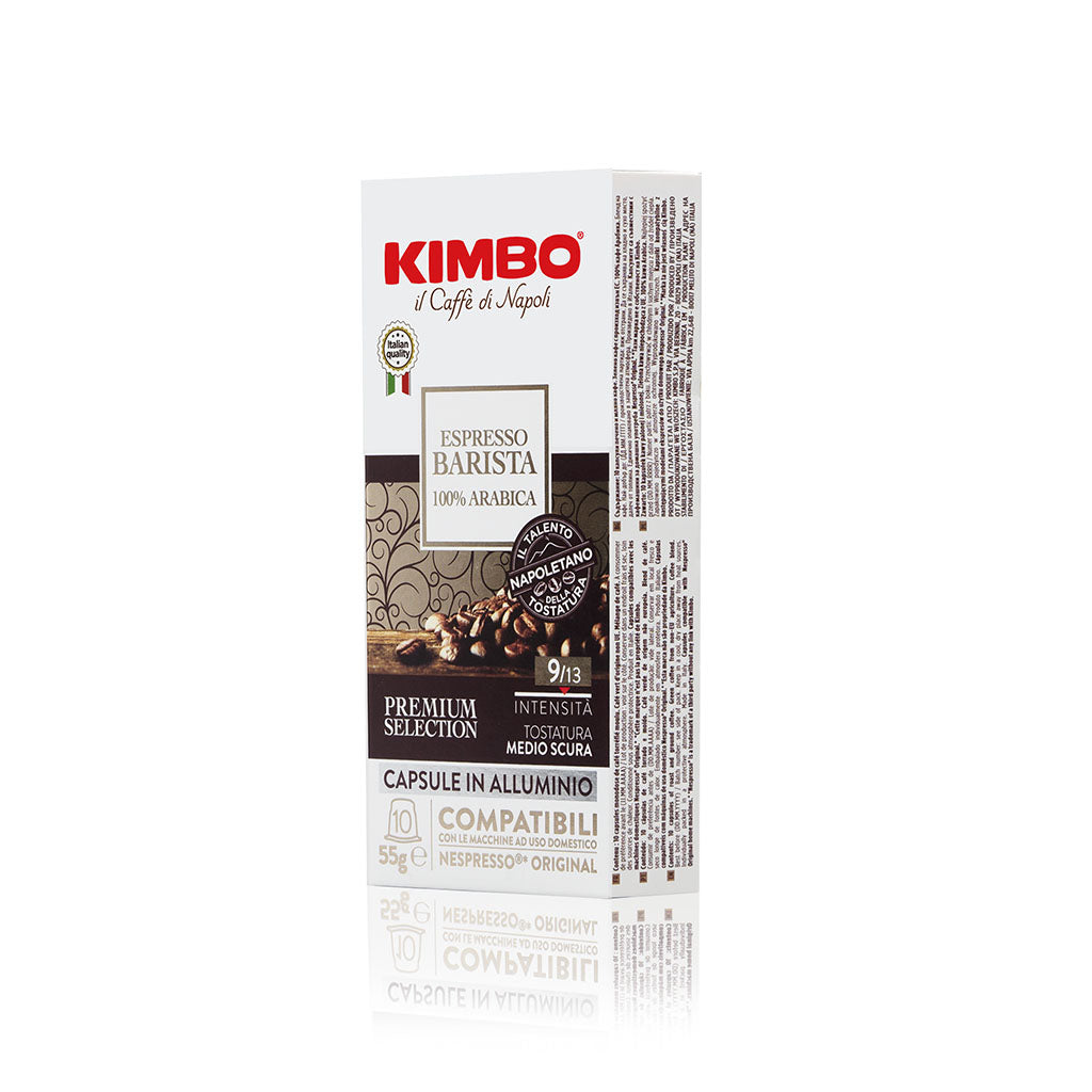 Capsule Compatibili Nespresso®* Original in Alluminio - Espresso Baris –  Kimbo