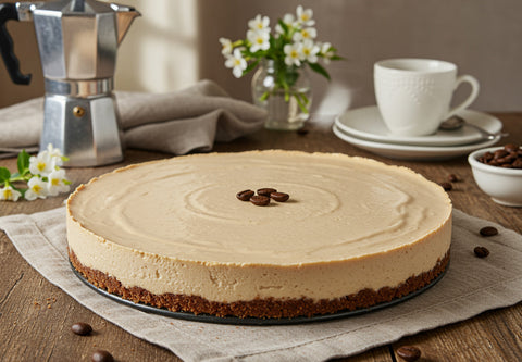 Cheesecake al caffè senza cottura: il dolce perfetto per l’estate