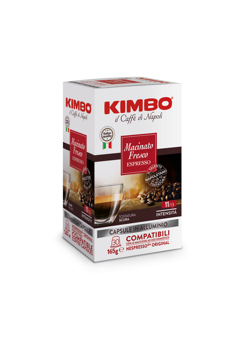 Capsule Compatibili Nespresso®* Original in Alluminio - Macinato Fresc –  Kimbo