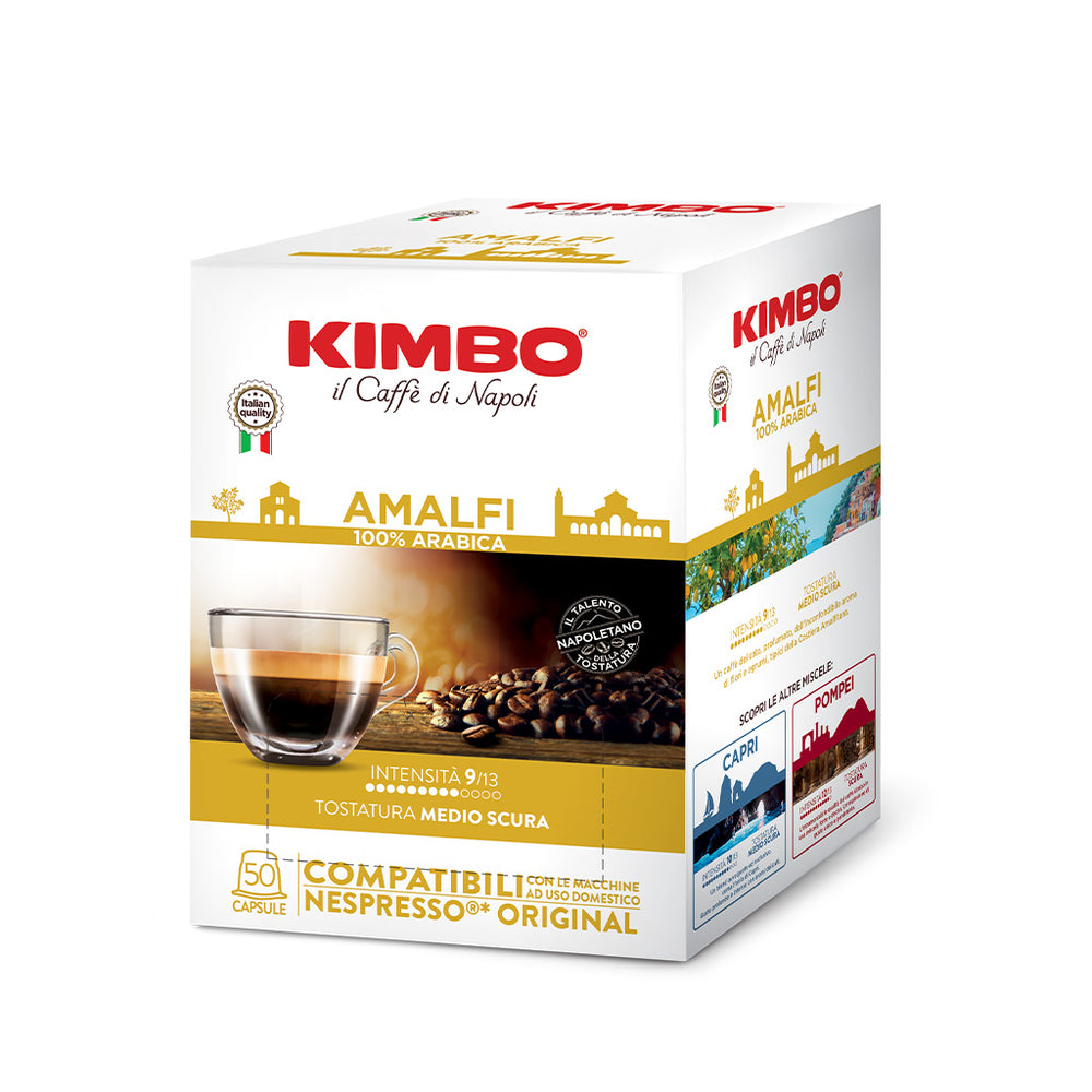 Kimbo Amalfi 50 capsule compatibili Nespresso Original