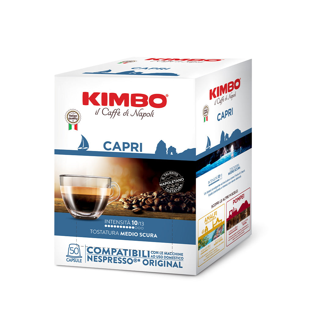 
                  
                    Kimbo Capri 50 capsule compatibili Nespresso Original
                  
                