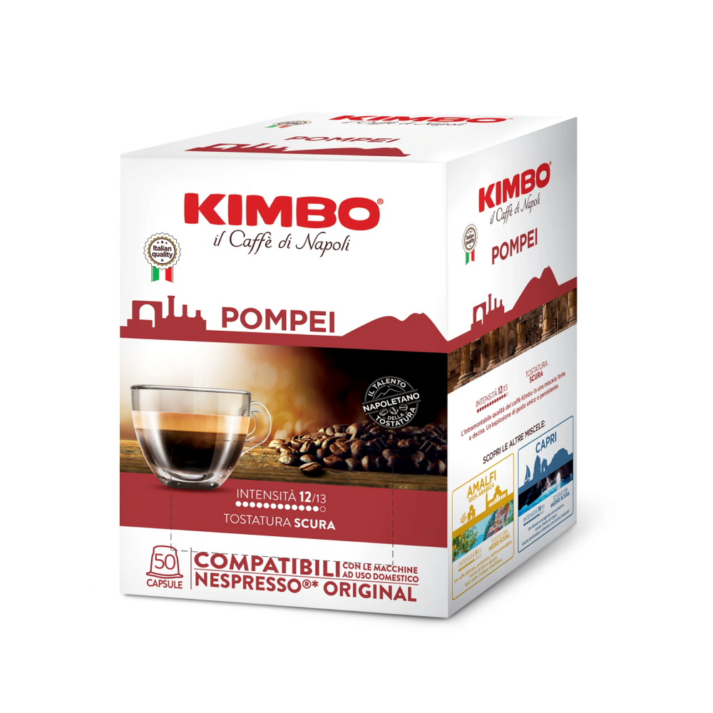 Kimbo Pompei 50 Capsule compatibili Nespresso original