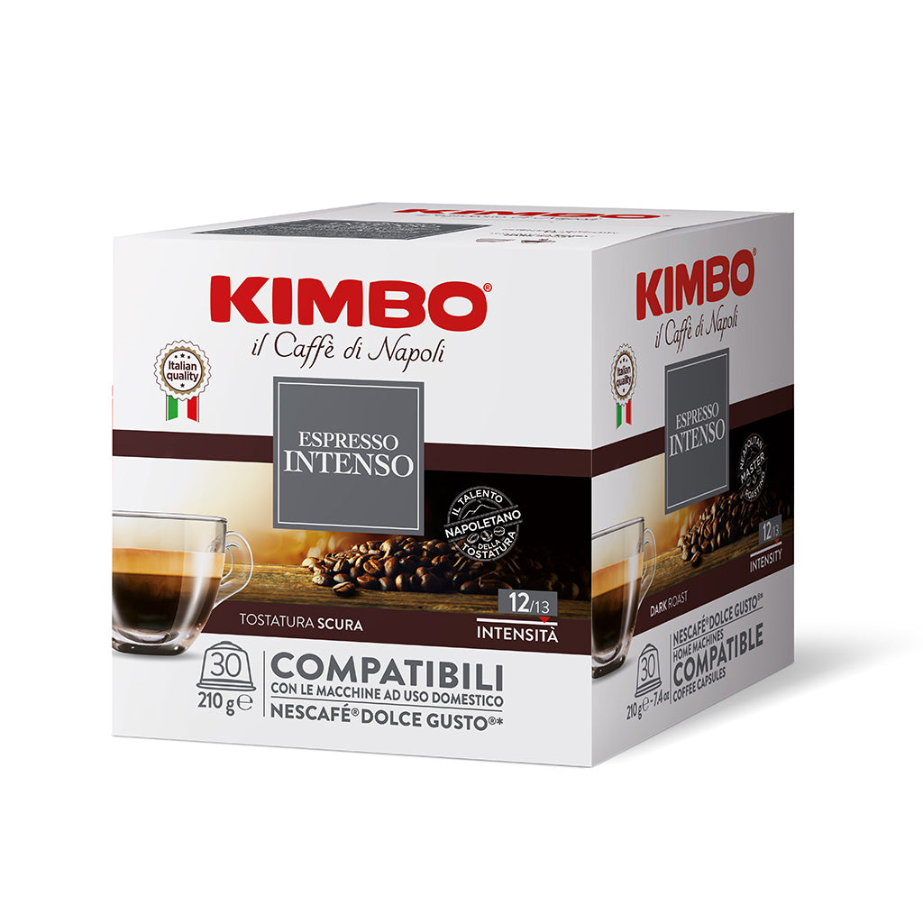 
                  
                    Kimbo Espresso Intenso 30 capsule compatibili Nescafè Dolce Gusto 
                  
                