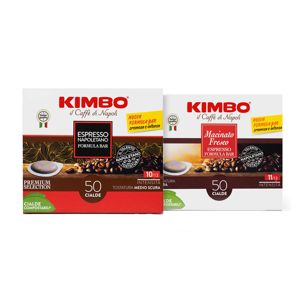 Kimbo caffè in cialde kit best seller