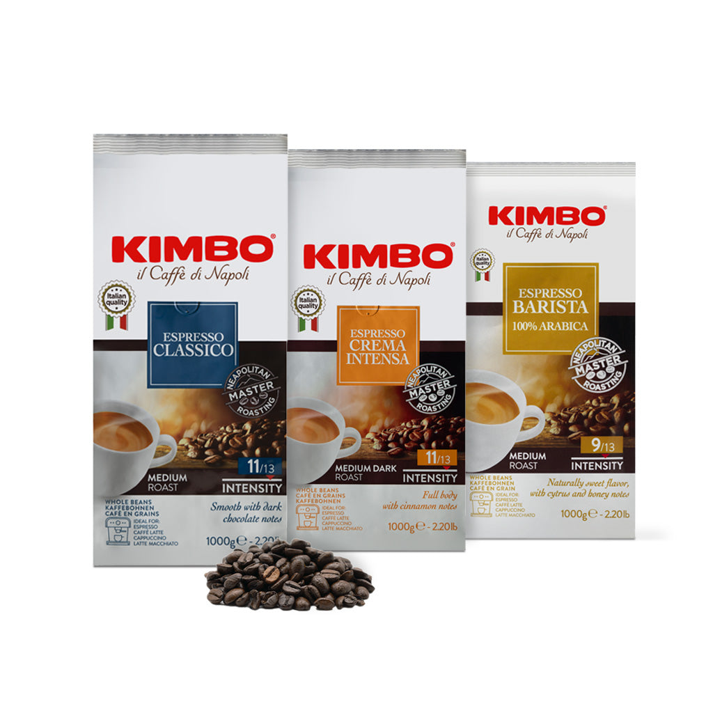 Kimbo caffè in grani kit discovery