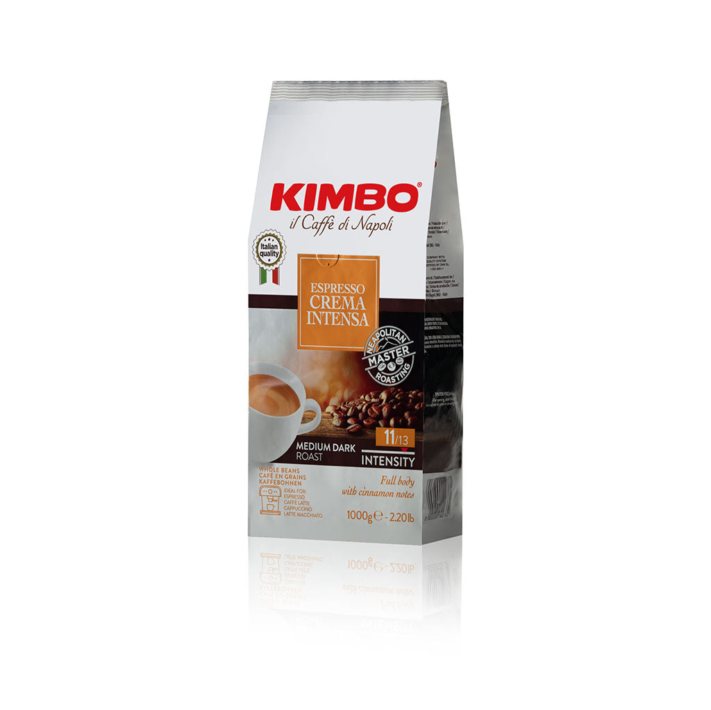 Kimbo espresso crema intensa caffè in grani 1kg