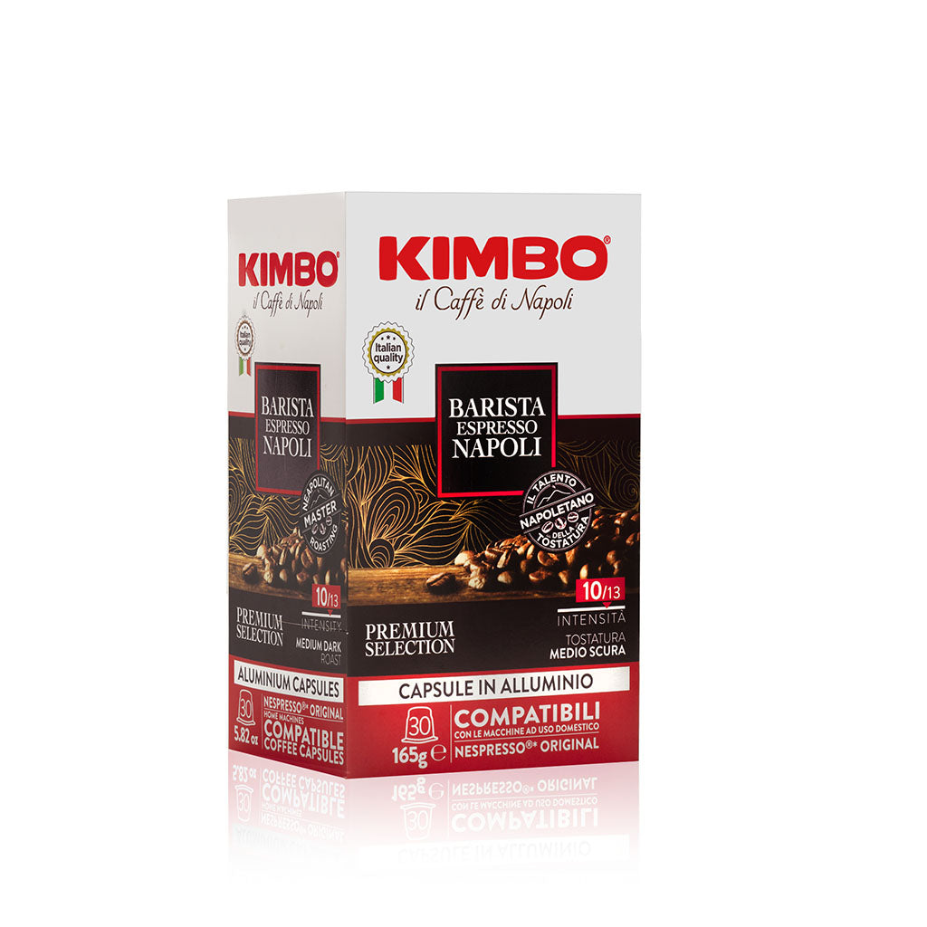 
                  
                    Kimbo Barista Espresso Napoli 30 capsule compatibili Nespresso original
                  
                