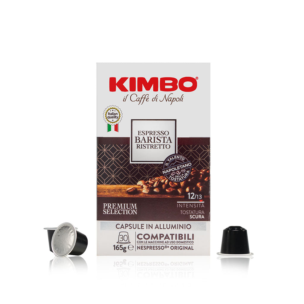 
                  
                    Kimbo Espresso barista ristretto 30 capsule compatibili Nespresso original
                  
                