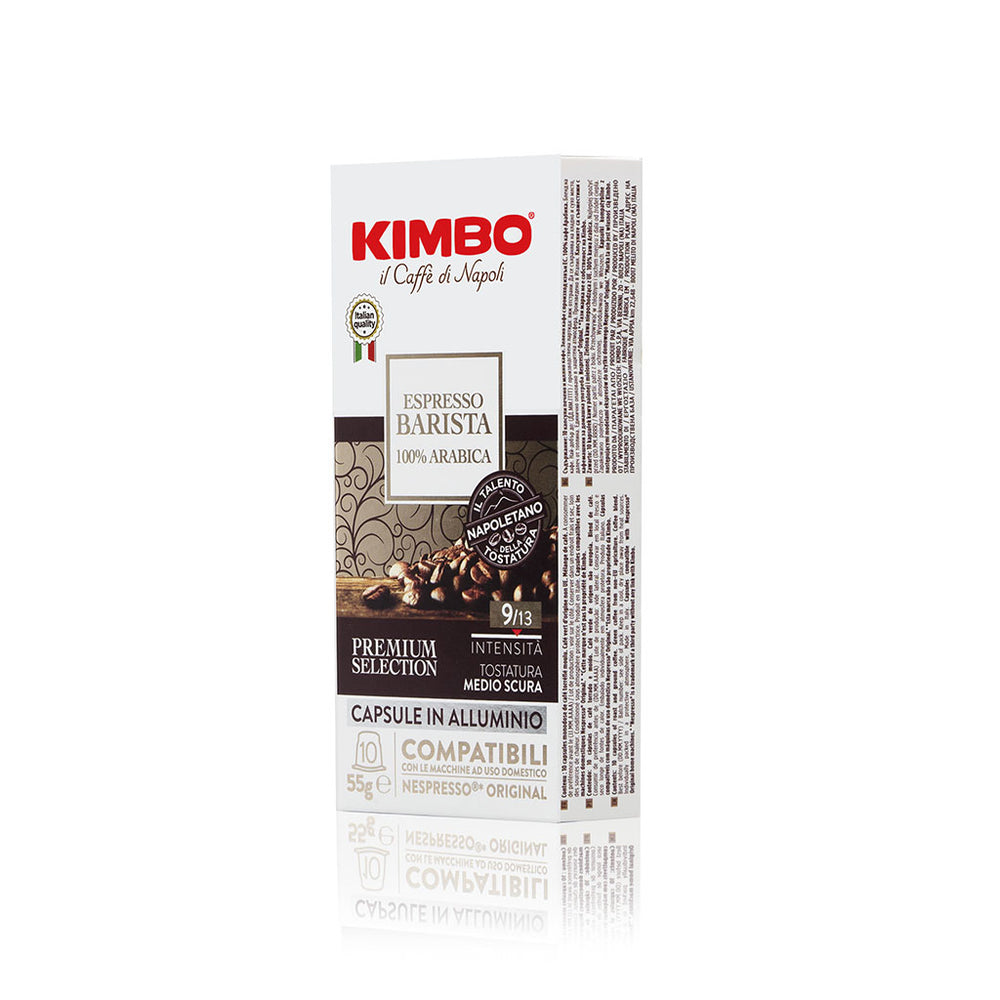 
                  
                    Kimbo Espresso Barista 100% arabica 10 capsule compatibili Nespresso original
                  
                