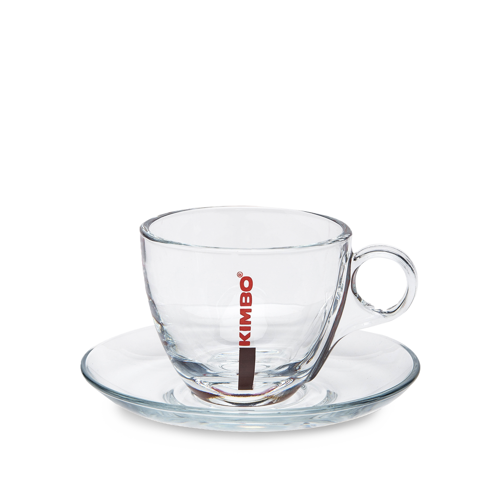 Sendez - Set di 4 tazze da cappuccino a doppia parete con manico e cucchiai, 290 ml Sendez - Set di 4 tazze da cappuccino a doppia parete con manico e cucchiai, 290 ml
