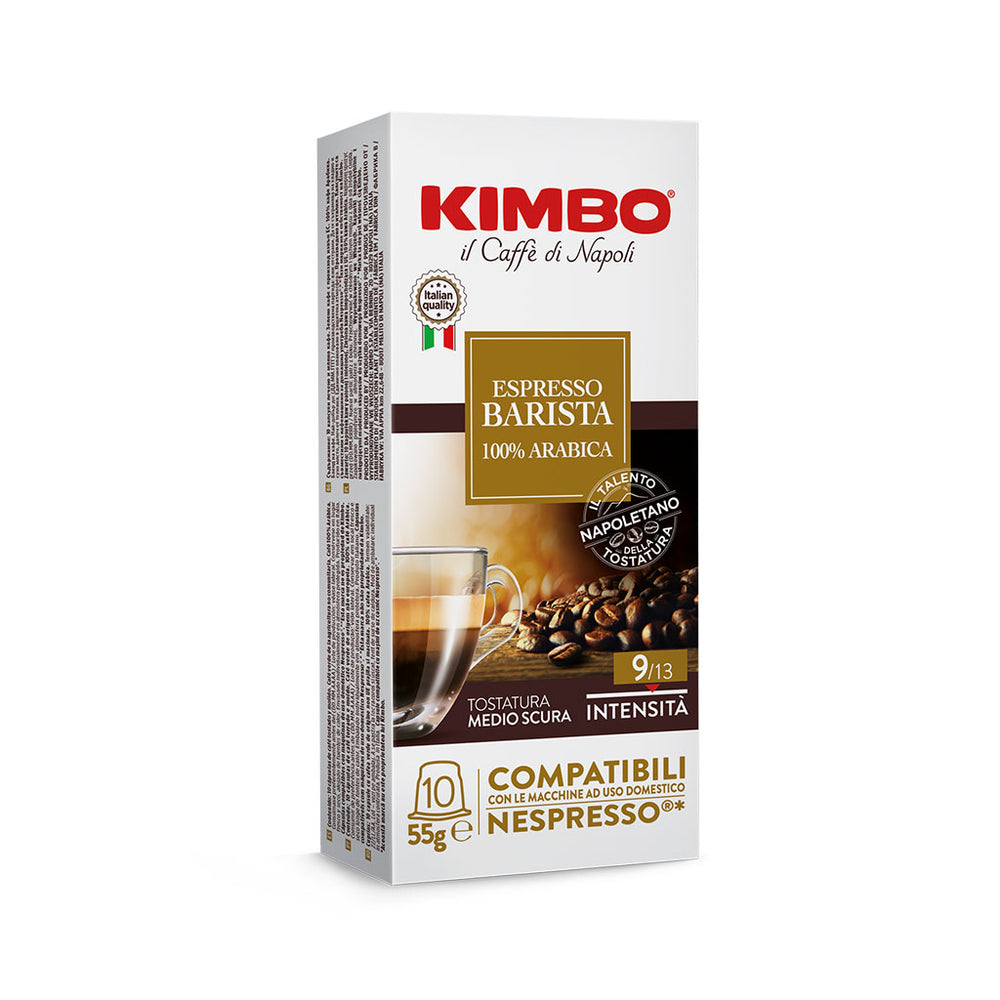 Kimbo Espresso Barista 100% arabica 10 capsule compatibili Nespresso