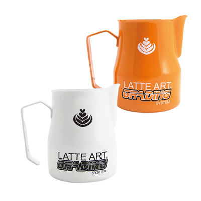 Esame Kimbo Latte Art LAGS - Bianco/Arancione