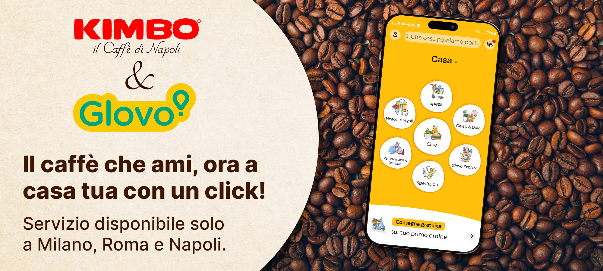 macchina per il caffè kimbo