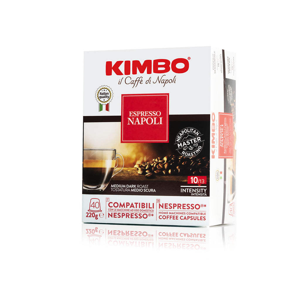 
                  
                    Kimbo Espresso Napoli 40 capsule compatibili Nespresso
                  
                